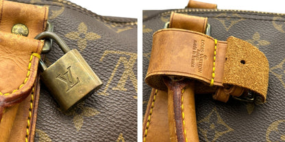 LOUIS VUITTON ルイヴィトン モノグラム キーポル バンドリエール 50 ボストンバッグ M41416 鞄 ブランド 大きめ 旅行 ハンドバッグ ショルダー 中古 W４