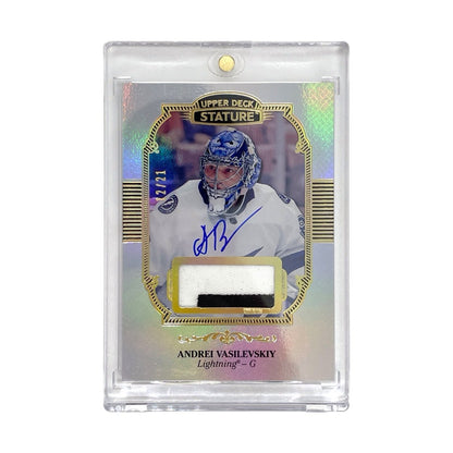 UPPER DECK NHLカード STATURE ANDREI VASILEVSKIY LIGHTNING 12/21 #51 中古 IT1