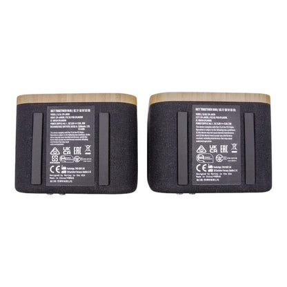 HouseofMarley GET TOGETHER ブックシェルフ型 Bluetoothスピーカー DUO EM-JA019 中古 a1