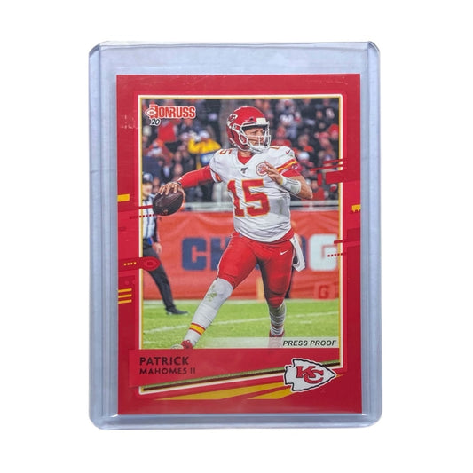 PANINI NFLカード DONRUSS PATRICK MAHOMES II CHIEFS #1 中古 IT2