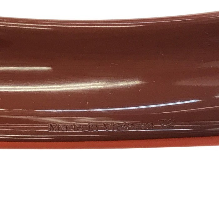 HERMES エルメス フュージョン ラッカーウッド バングル レディース ブレスレット ジュエリー グラデーション ブラウン/レッド/オレンジ 中古 T1