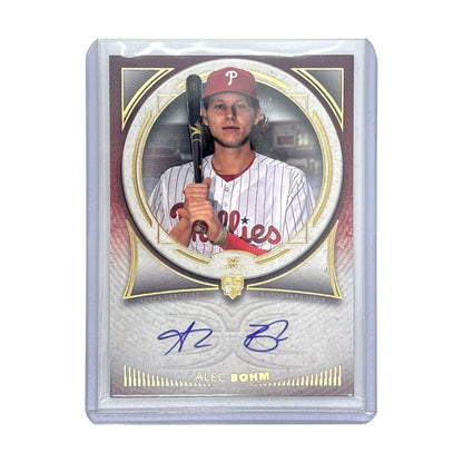 TOPPS MLBカード DEFINITIVE COLLECTION ALEC BOHM PHILADELPHIA PHILLIES 27/50 #DRA-AB2 中古 IT1