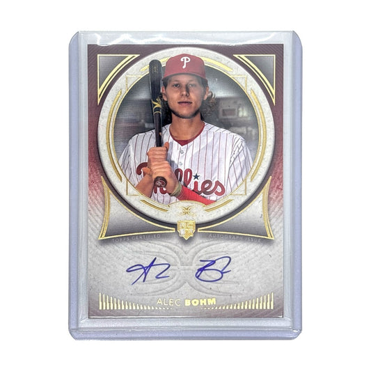 TOPPS MLBカード DEFINITIVE COLLECTION ALEC BOHM PHILADELPHIA PHILLIES 27/50 #DRA-AB2 中古 IT1