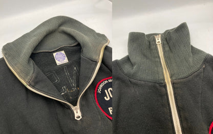TOYS McCOY トイズマッコイ Johnson Motors ジョンソンモータース ハーフジップ スウェット サイズS メンズ 中古 D4