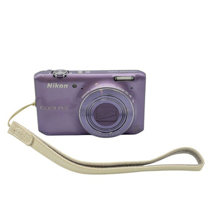 Nikon ニコン COOLPIX S6400 デジタルカメラ ライラックパープル カメラ コンパクト 写真 撮影 デジカメ 中古 W1