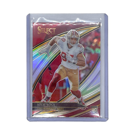 PANINI NFLカード SELECT FIELD LEVEL PRIZM NICK BOSA SAN FRANCISCO 49ERS #250 中古 IT1