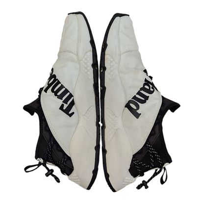 Timberland ティンバーランド リップコード リップストップ スニーカー メンズ ローカット スリッポン ホワイト/ブラック 27.5cm A5QCX 中古 T1