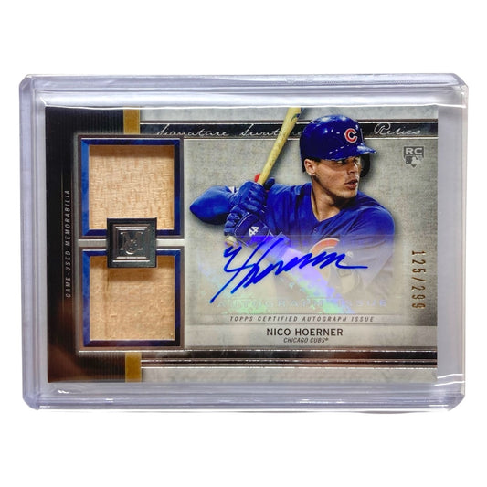 TOPPS MLBカード MUSEUM COLLECTION NICO HOERNER CUBS 125/299 #SSDA-BN 中古 IT2