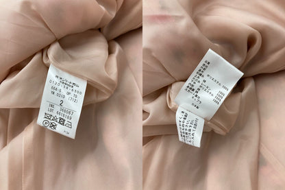 TOCCA LATIFOLIA トッカ ラティフォリア 刺繍 ドレス ワンピース サイズ2 ピンク 中古 D4