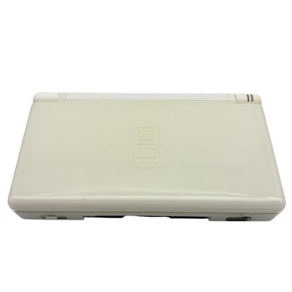NINTENDO DS Lite クリスタルホワイト 本体 任天堂 ゲーム機 充電器付 USG-001 中古 W1