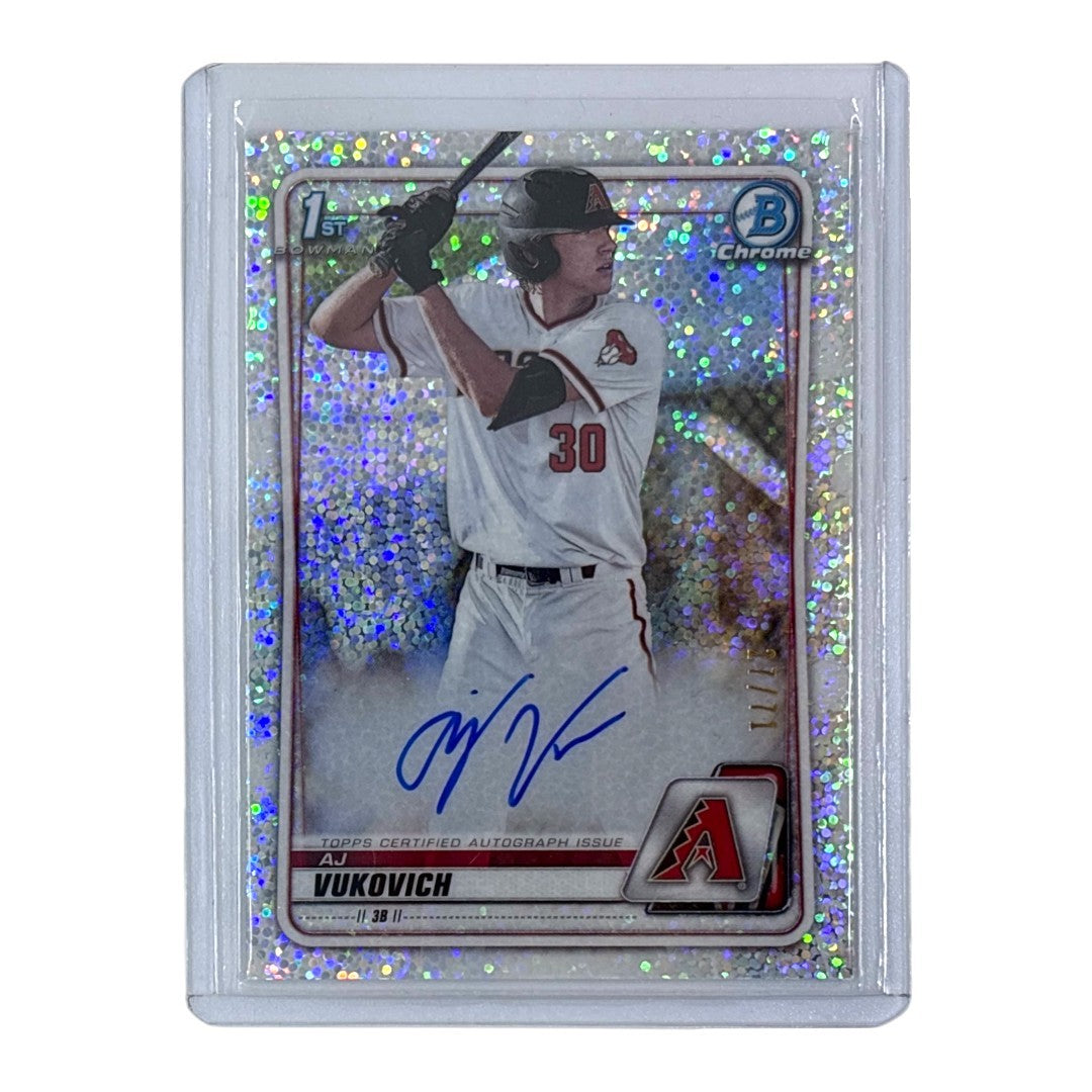 TOPPS MLBカード BOWMAN CHROME 1ST AJ VUKOVICH ARIZONA DIAMONDBACKS /71 #CDA-AV 中古 IT1