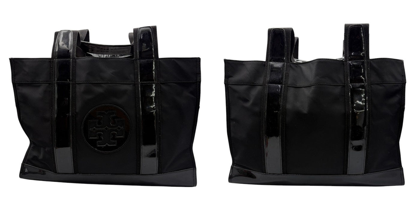 TORY BURCH トリーバーチ トートバッグ 50009806 ブランド バッグ 鞄 レディース ブラック A4 大きめ 中古 W４