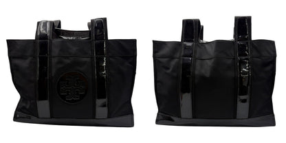 TORY BURCH トリーバーチ トートバッグ 50009806 ブランド バッグ 鞄 レディース ブラック A4 大きめ 中古 W４