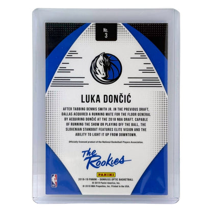 PANINI NBAカード DONRUSS OPTIC LUKA DONCIC MAVERICKS #3 中古 IT1