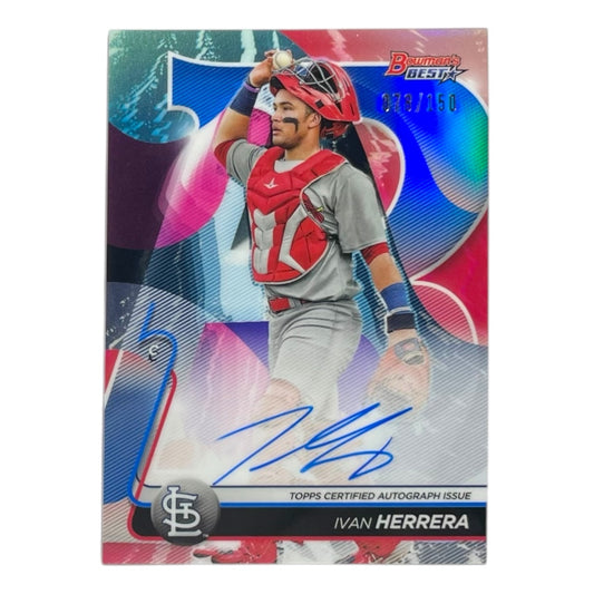 TOPPS MLBカード BOWMAN'S BEST IVAN HERRERA ST. LOUIS CARDINALS /150 #B20-IH 中古 IT2