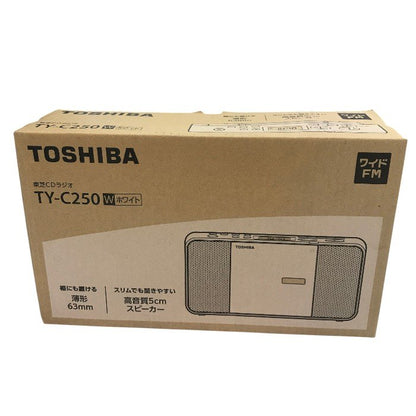 TOSHIBA 東芝 CDラジオ TY-C250-W 中古 Y1