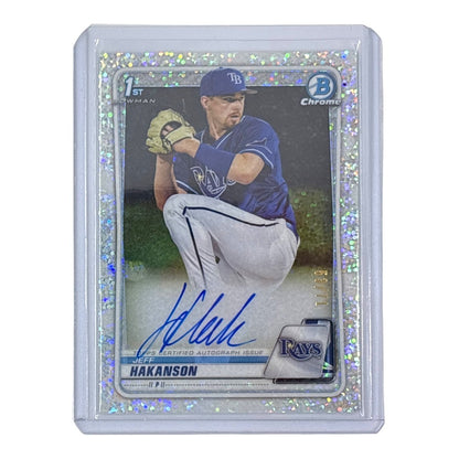 TOPPS MLBカード BOWMAN CHROME 1ST JEFF HAKANSON TAMPA BAY RAYS /71 #CDA-JH 中古 IT1