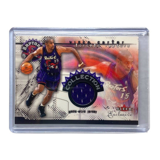 FLEER NBAカード EXCLUSIVE VINSANITY COLLECTION VINCE CARTER TORONTO RAPTORS 中古 IT2
