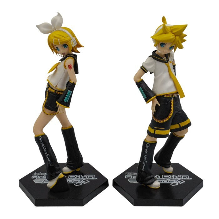 初音ミク Project DIVA Arcade プレミアムフィギュア 鏡音リン＆鏡音レン セット 中古 a1