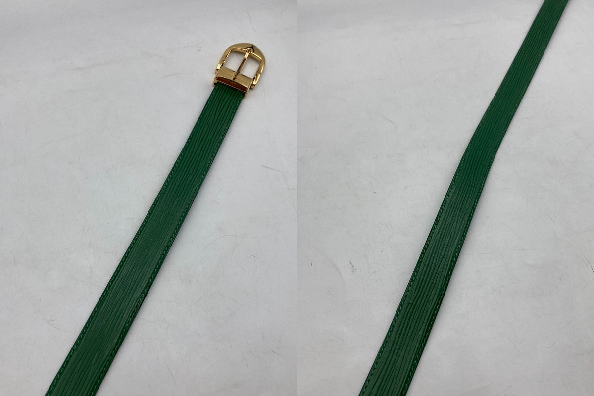 LOUIS VUITTON ルイヴィトン サンチュールクラシック エピ ベルト R15004 中古 D4