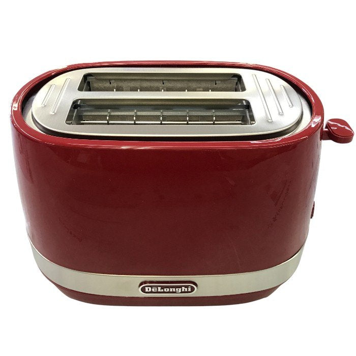 De'Longhi (デロンギ) アクティブ ポップアップト-スタ- 800W CTLA2003J-R(パッションレッド) 中古 Y1