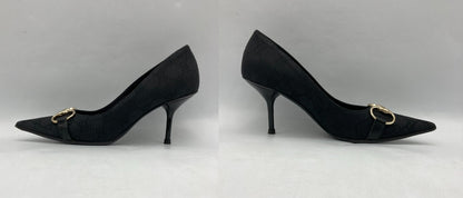 GUCCI グッチ オリジナルGG ホースビット ポインテッドトゥ パンプス 138530 サイズ35 1/2 中古 D4