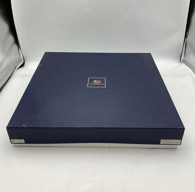 HUTSCHENREUTHER フッチェンロイター ブルーオニオン スクエアプレート 29cm 中古 D4
