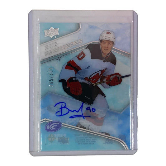 UPPER DECK NHLカード ICE JESPER BOQVIST DEVILS 365/399 #IPA-JB 中古 IT2