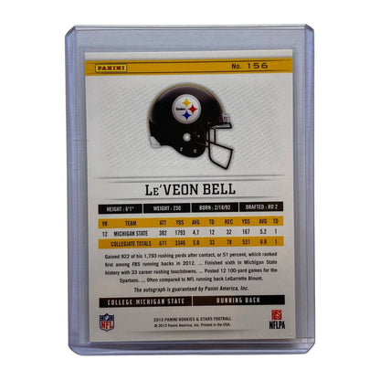 PANINI NFLカード ROOKIES AND STARS LE'VEON BELL STEELERS 45/49 #156 中古 IT2