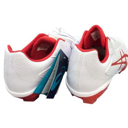 アシックス(ASICS) 野球・ソフトボール用 スパイク ポイント STAR SHINE 2 1121A012 ホワイト/レッド 26cm 中古 Y1