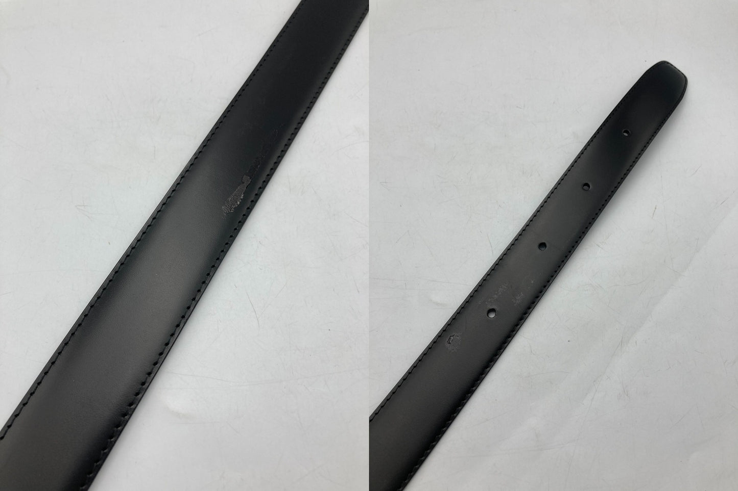 ALFRED DUNHILL ダンヒル バックル レザーベルト メンズ 中古 D4