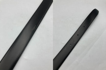 ALFRED DUNHILL ダンヒル バックル レザーベルト メンズ 中古 D4