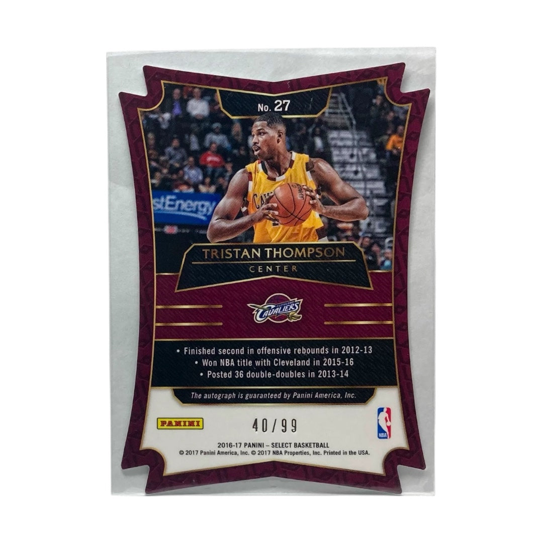 PANINI NBAカード SELECT DIE CUT TRISTAN THOMPSON CLEVELAND CAVALIERS /99 #27 中古 IT2