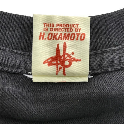 TOYS McCOY トイズマッコイ Tシャツ メンズ コットン 半袖 DIRT ACTS UNION バックプリント グレー Sサイズ 中古 T1