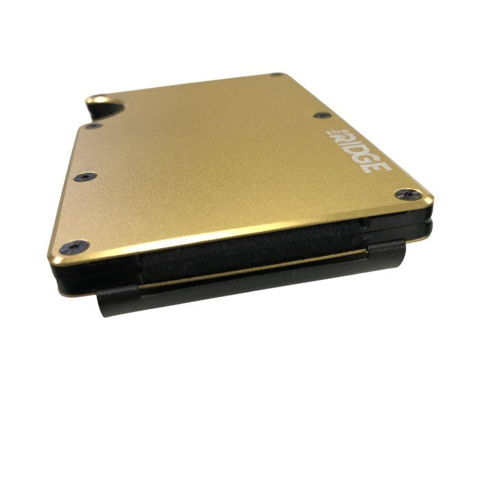 THE RIDGE ザリッジ マネークリップ ゴールド 中古 Y1