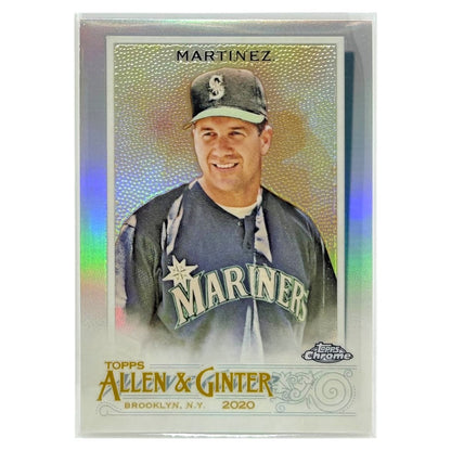 TOPPS MLBカード CHROME ALLEN & GINTER EDGAR MARTINEZ SEATTLE MARINERS #33 中古 IT1