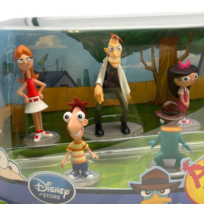 ディズニー フィニアスとファーブ フィギュア セット Disney ホビー かわいい カモノハシペリー 中古 W1