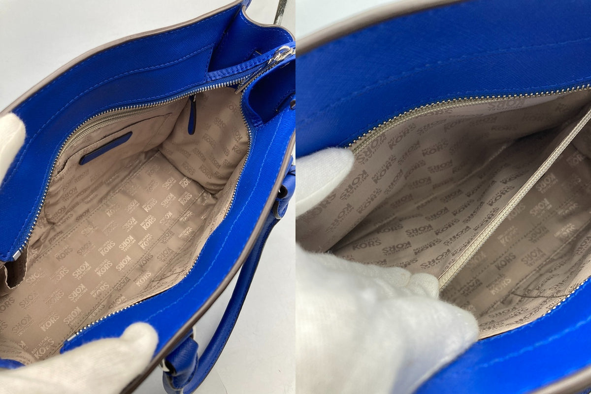 MICHAEL KORS マイケルコース ディロン トップジップ サッチェル ミディアム 2WAYバッグ 35T7SAIS2L 中古 D4
