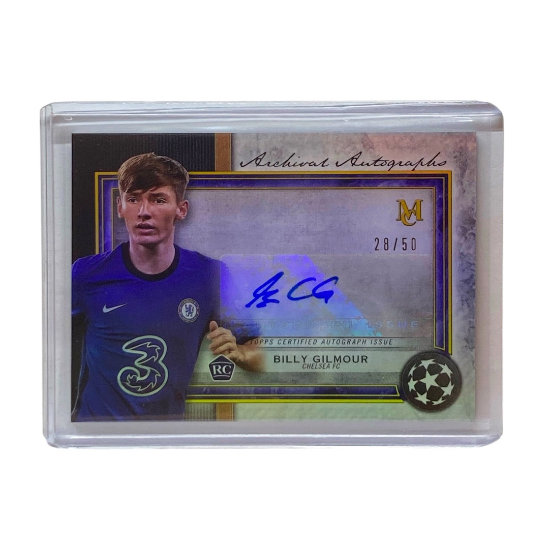 TOPPS サッカーカード MUSEUM COLLECTION BILLY GILMOUR CHELSEA 28/50 #AA-BG 中古 IT2