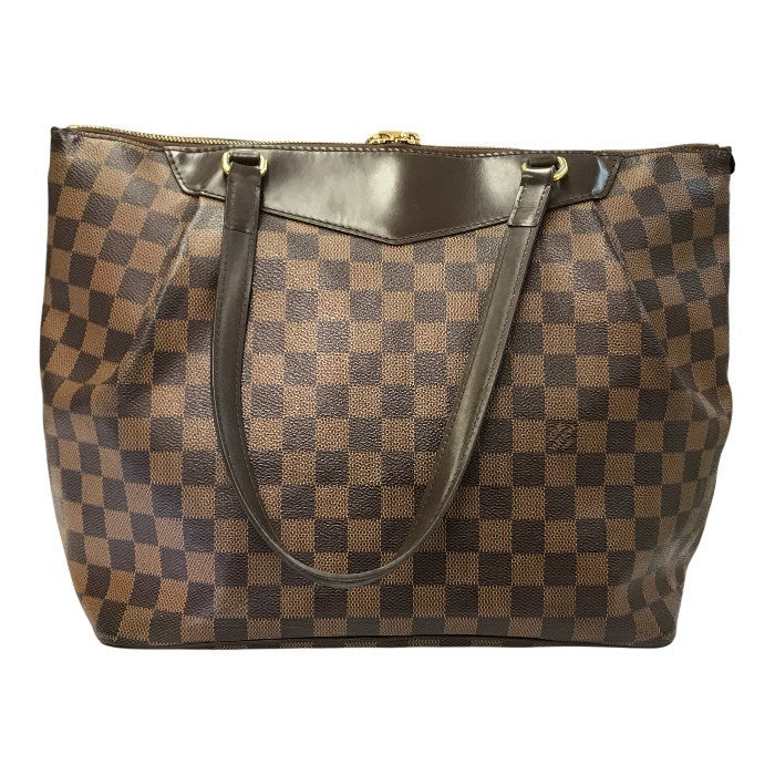 LOUIS VUITTON ルイヴィトン ダミエ ウェストミンスターPM トートバッグ レディース ハンドバッグ ショルダー ブラウン N41102 中古 T1