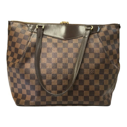 LOUIS VUITTON ルイヴィトン ダミエ ウェストミンスターPM トートバッグ レディース ハンドバッグ ショルダー ブラウン N41102 中古 T1