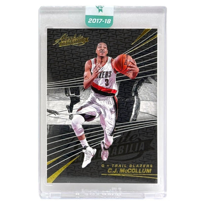 未開封品 PANINI NBAカード ABSOLUTE C.J. McCOLLUM TRAIL BLAZERS #37 中古 IT1