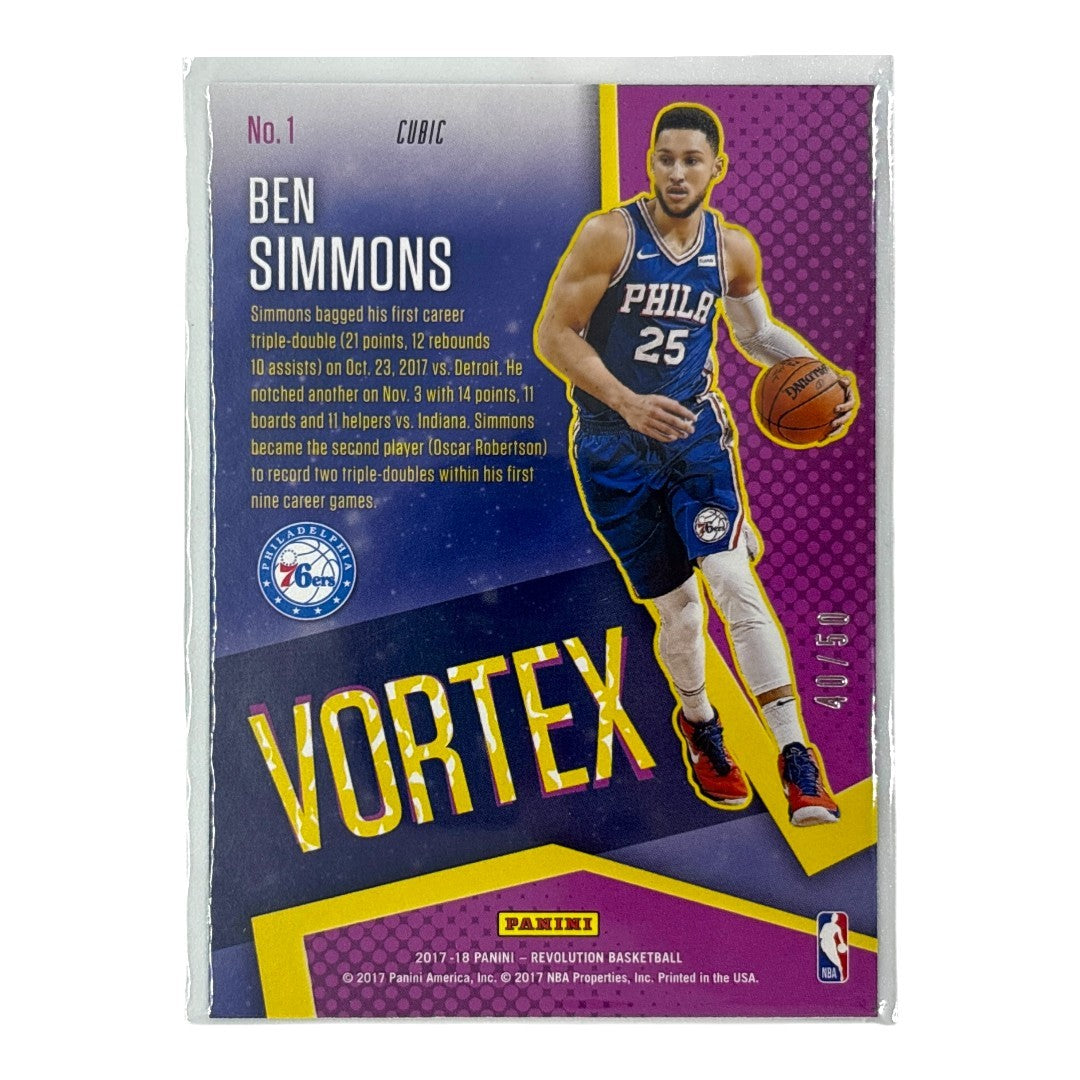 PANINI NBAカード REVOLUTION BEN SIMMONS PHILADELPHIA 76ERS /50 #1 中古 IT1