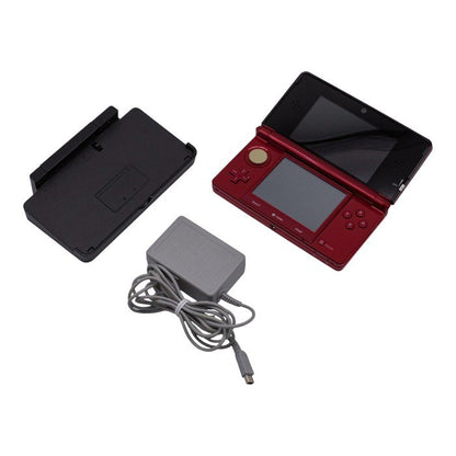 任天堂 ニンテンドー3DS フレアレッド CTR-001(JPN) 中古 a1