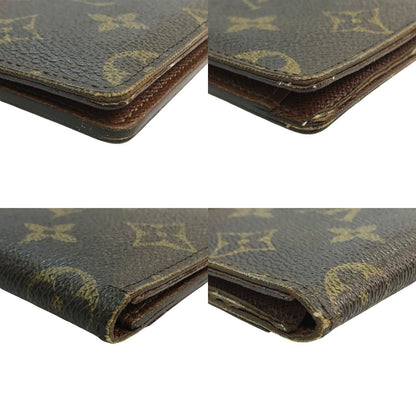 LOUIS VUITTON ルイヴィトン モノグラム ポルトカルトパス カードケース ユニセックス 定期入れ パスケース ブラウン M66541 中古 T1