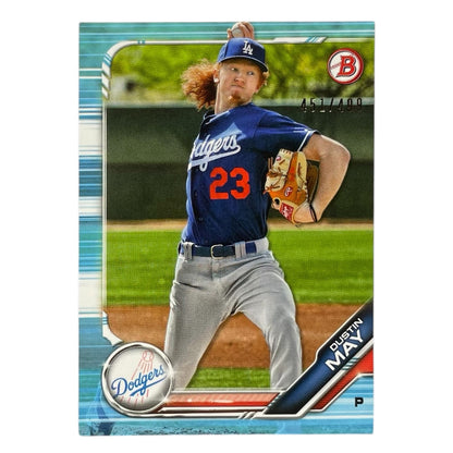 TOPPS MLBカード BOWMAN DUSTIN MAY LOS ANGELES DODGERS /499 #BP-80 中古 IT2