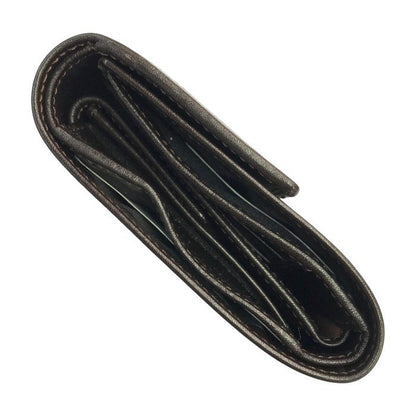 FENDI フェンディ 財布 レディース ズッカ柄 3つ折り 小銭入れ 定期入れ ブラウン 30858 中古 T1