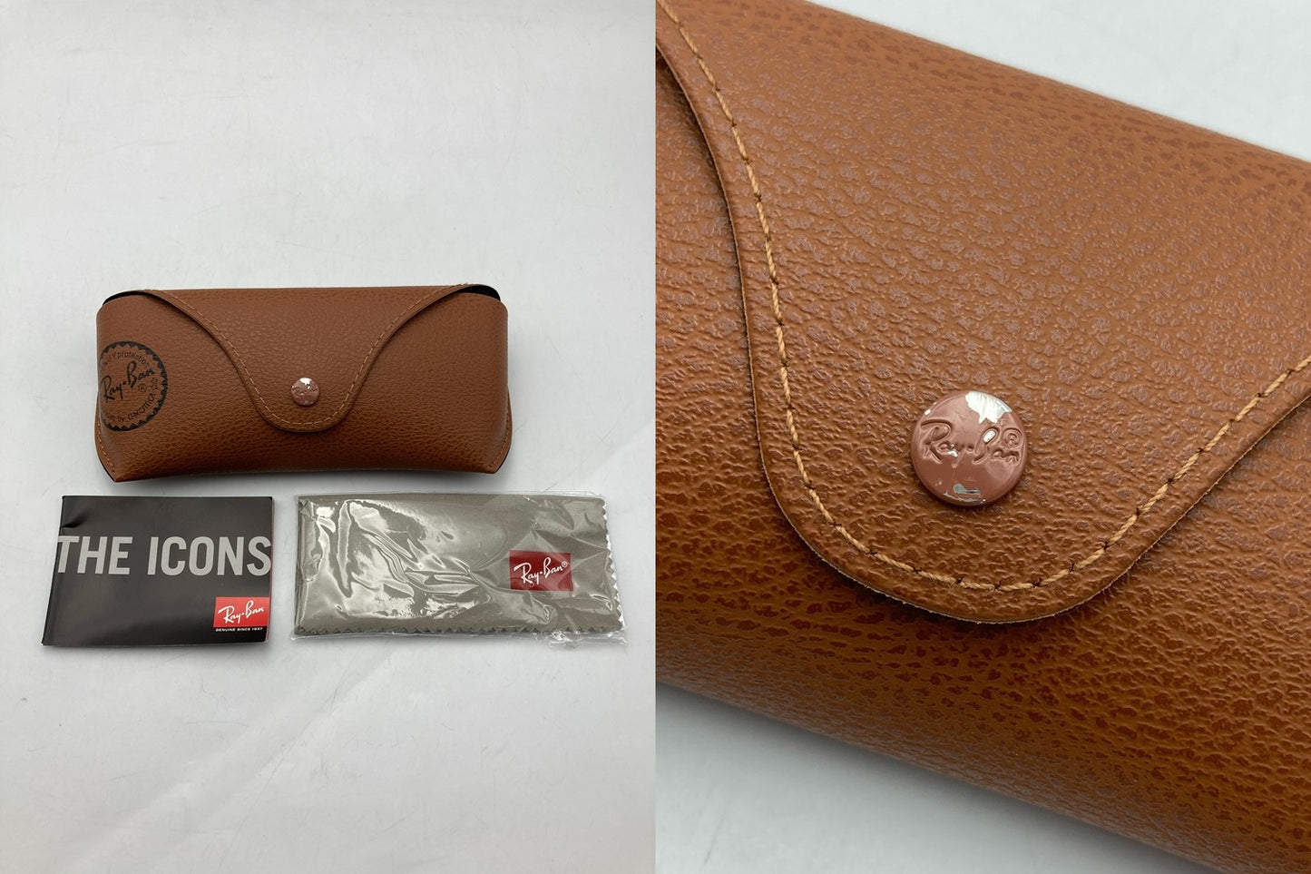 RayBan WAYFARER レイバン ウェイファーラー フルフィットモデル サングラス RB2140-F 901-S サイズ52 中古 D4