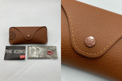 RayBan WAYFARER レイバン ウェイファーラー フルフィットモデル サングラス RB2140-F 901-S サイズ52 中古 D4