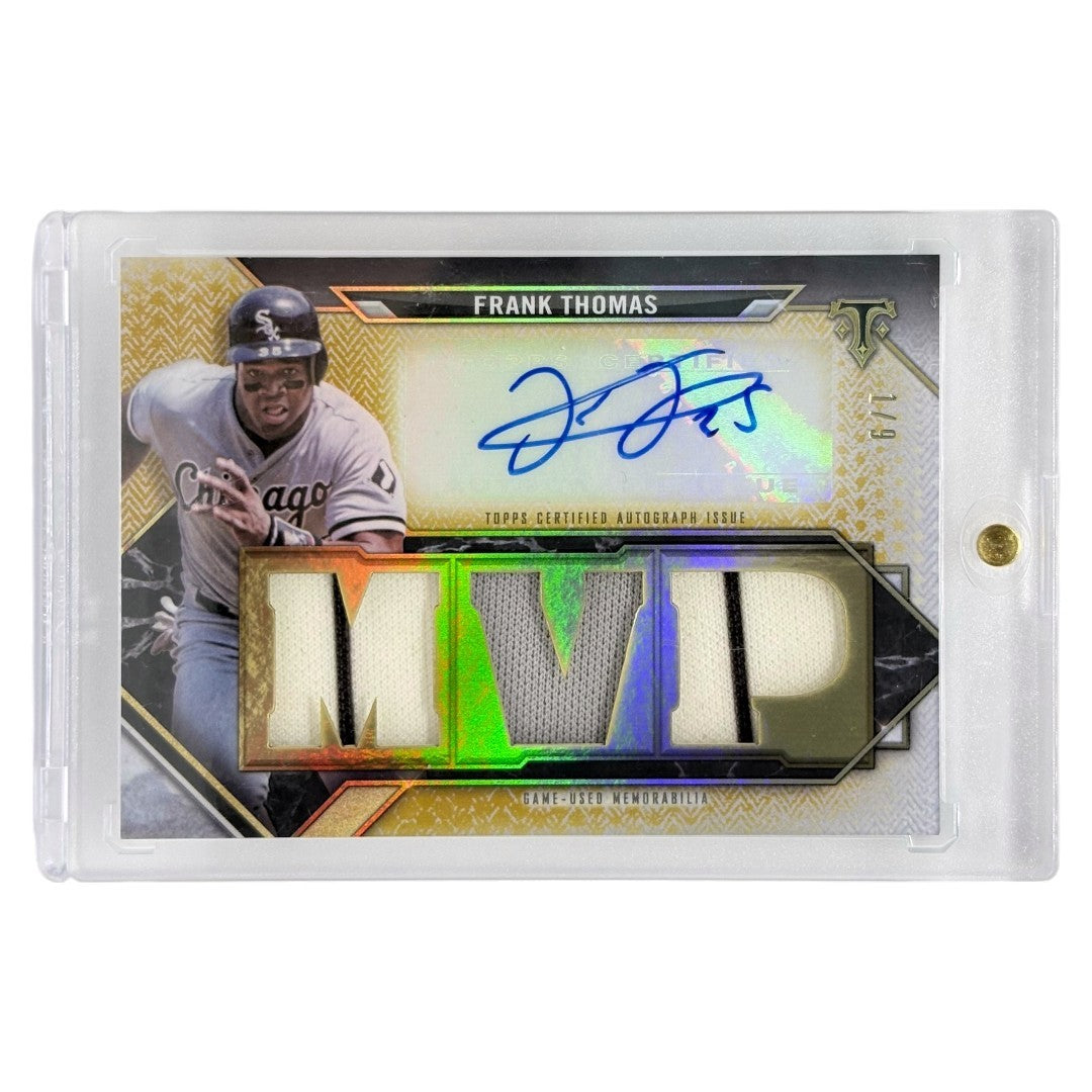 TOPPS MLBカード TRIPLE THREADS FRANK THOMAS CHICAGO WHITE SOX /9 #TTAR-FT2 中古 IT1